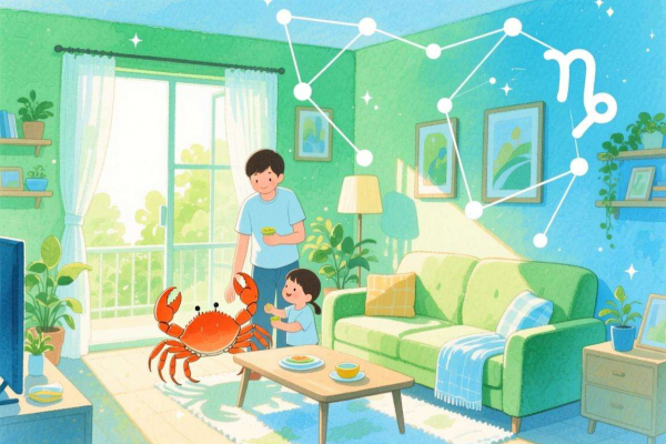 巨蟹座二月运势：家宅运旺，提前应对巨蟹水逆，规划居住环境调整