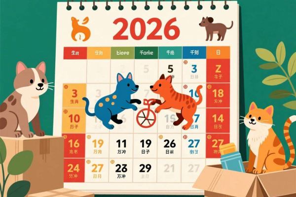2026年搬家：生肖与日子相冲表，千万别选与自己相冲的日