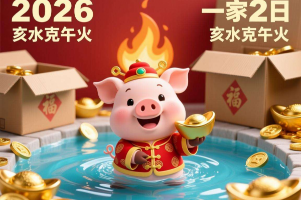 属猪2026搬家吉日：亥水克午火，选水日搬家，平衡运势