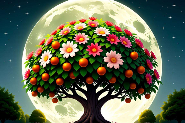 梦见大树开花、结果，基业长青，事业有成的象征