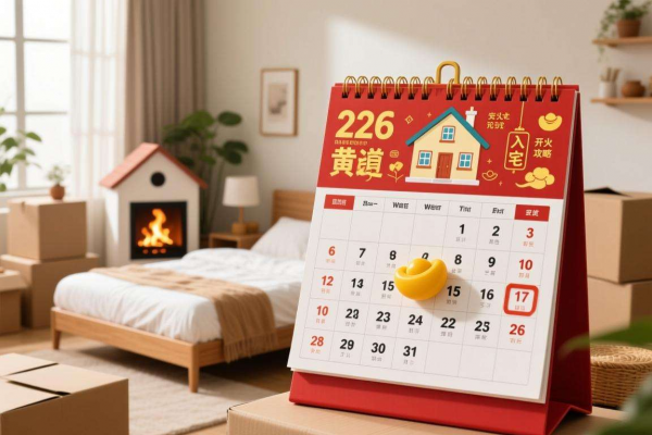 2026年黄道吉日：搬家、入宅、安床、开火，一站式选日攻略