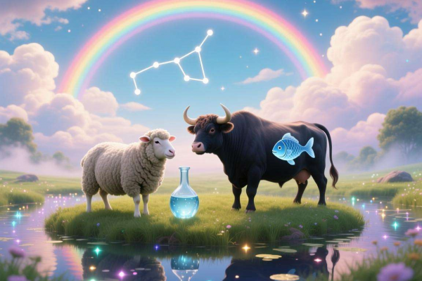 水瓶座羊与双鱼座牛：这样的组合究竟配不配？