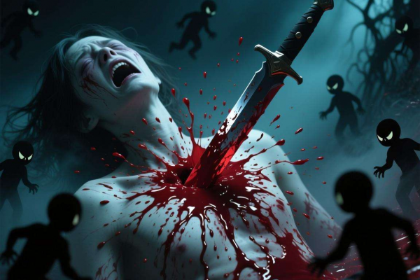 梦见被利器刺伤，近期需防小人暗算，谨言慎行