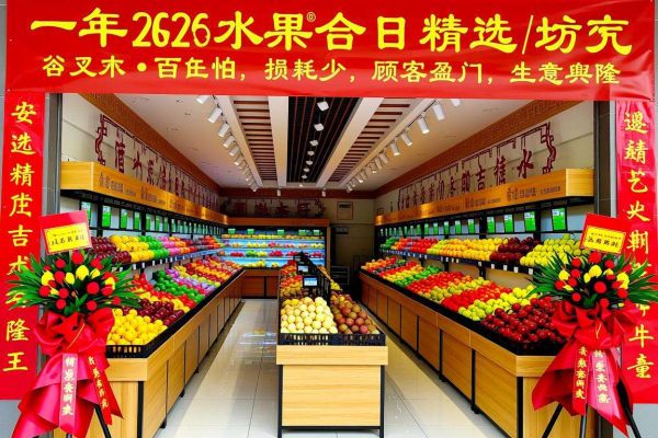 2026年水果店开业吉日｜生鲜讲究新鲜，选吉日，损耗少