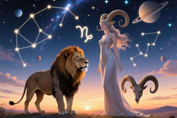 男狮子座女摩羯座配吗？深度剖析这对星座组合的适配度