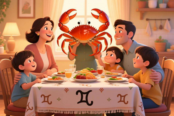 巨蟹座｜金星天蝎逆行：家庭秘密浮出水面，接纳不完美，爱才完整