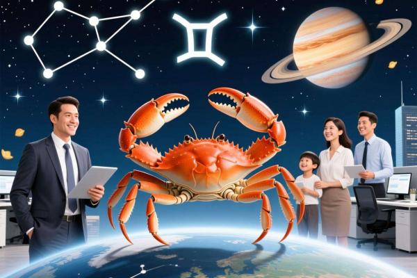 巨蟹座事业财运：木星助力，从内勤到管理，家宅与事业双兼顾
