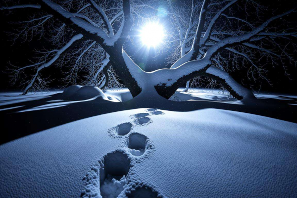 梦见雪地是什么征兆？深度解析梦境背后隐藏的神秘寓意