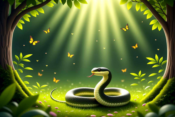 梦见一条小蛇是什么意思：梦境背后的神秘解读与寓意探寻