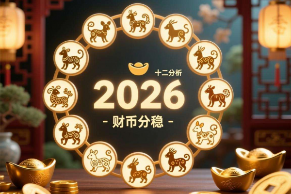 2026十二生肖财运：谁的正财稳，谁的偏财旺