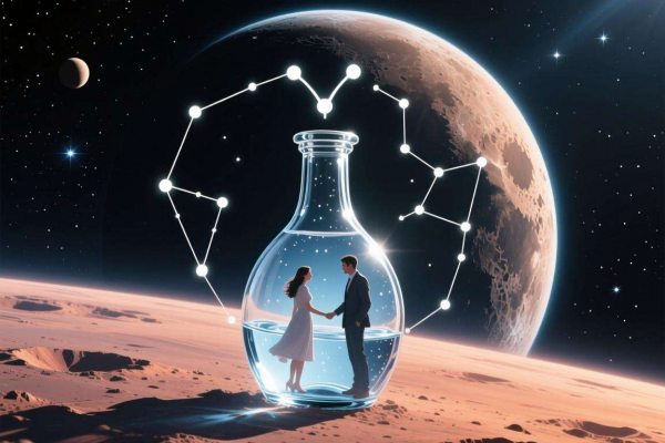 水瓶座情感运势:灵魂契合,冥王星逆行后,远离消耗你的关系