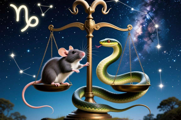 摩羯座鼠与天秤座蛇相配吗