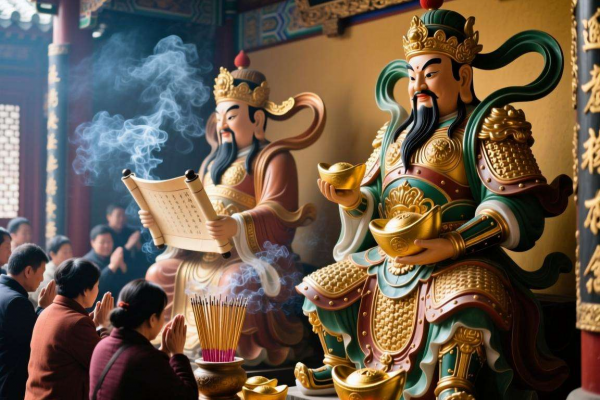 财神爷摆放位置：文财神与武财神的区别，别拜错了