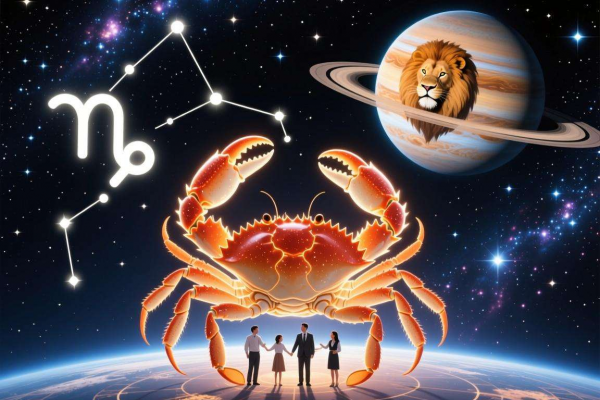 巨蟹座全年运势：木星转狮子，从顾家到发光，情感事业双丰收