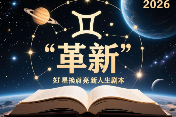 双子座2026年关键词「革新」,天王星换座,解锁人生新剧本