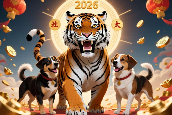 属虎属狗三合太岁：2026人气旺，抓住团队红利，事半功倍