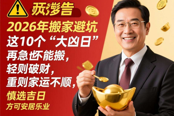2026年搬家避坑：这10个“大凶日”，再急也不能搬
