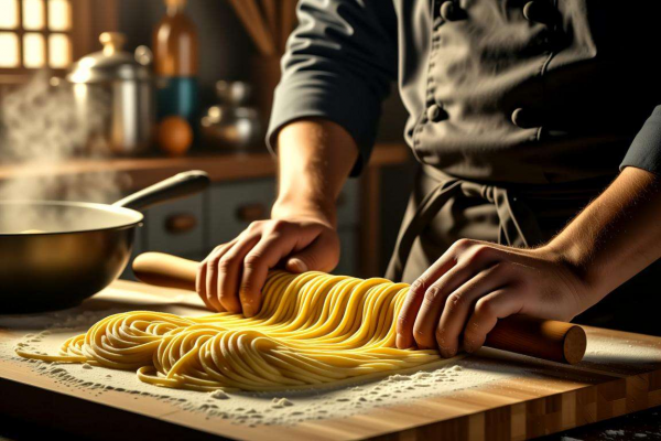 梦见吃面条什么意思：背后隐藏的神秘寓意与心理暗示