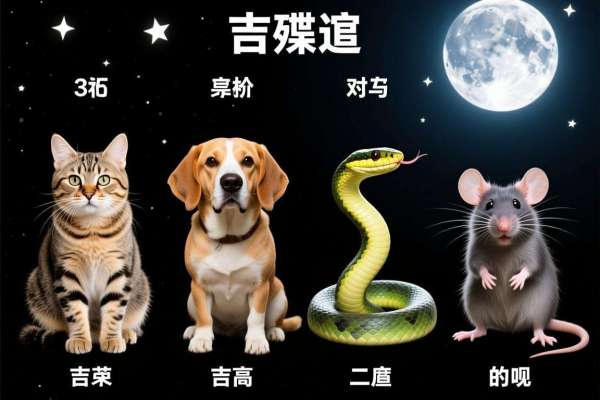 梦见猫、狗、蛇、鼠，这四种动物的吉凶对照表