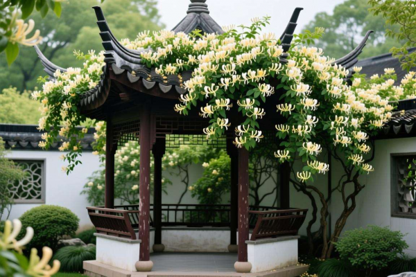 院子里种金银花的风水讲究，你知道吗？