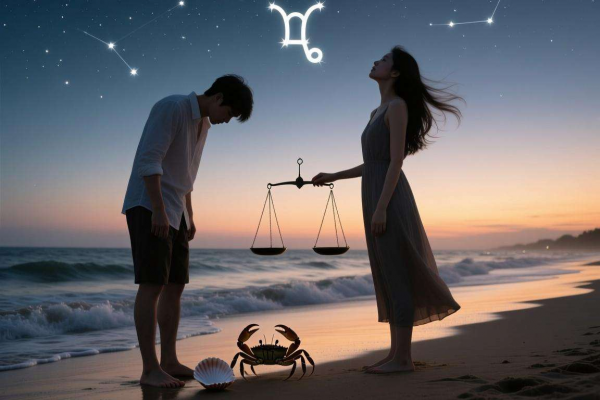 巨蟹座男与天秤女配对分析：是否契合碰撞出爱的火花