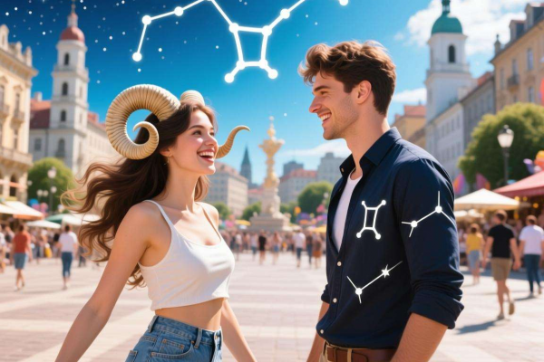 白羊座女与处女座男配对吗？性格差异下的情感碰撞与契合度