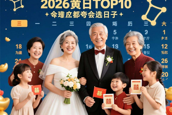 2026年结婚黄道吉日TOP10：长辈都夸会选日子
