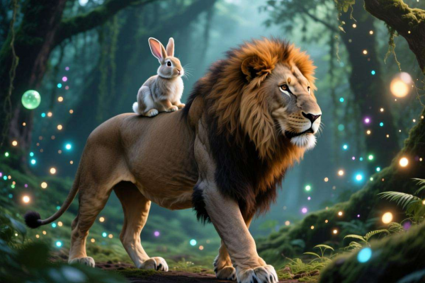 玉兔配狮子座吗好吗