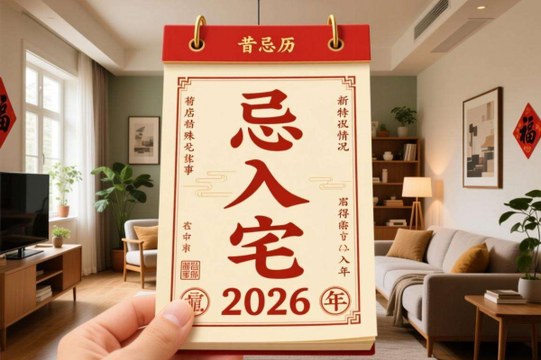 老黄历的“忌入宅”是绝对的吗？2026年特殊情况化解法