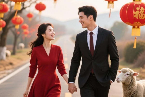 属羊2026情感：六合太岁，贵人牵线，合作式恋爱更甜