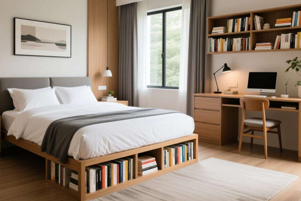 风水角度探讨：床底下究竟可不可以放书