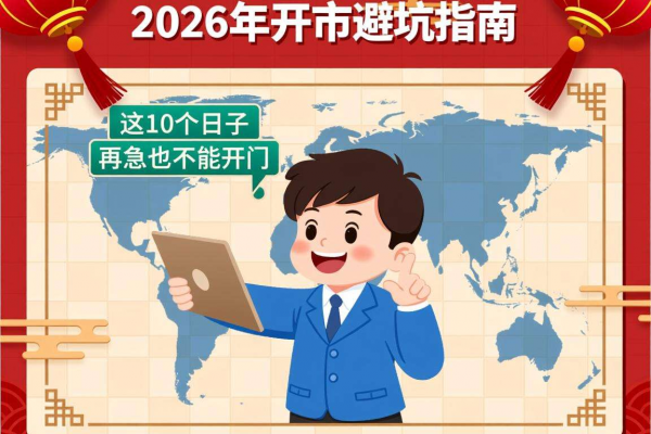2026年开市避坑指南|这10个日子,再急也不能开门